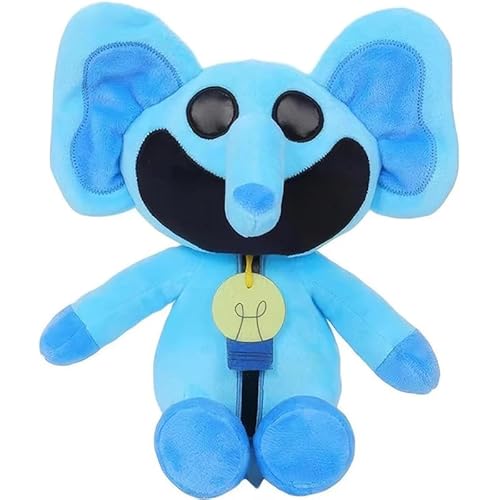 CatNap Plush Poppy Playtime, 30 cm Smiling Critters Plush CatNap Plush Funny Smiling Critters Plushies, Cute Stuffed Animal Doll Toys for Fans Kids Boys Girls Birthday Christmas (Bubba Bubbaphant) von NOLLAM