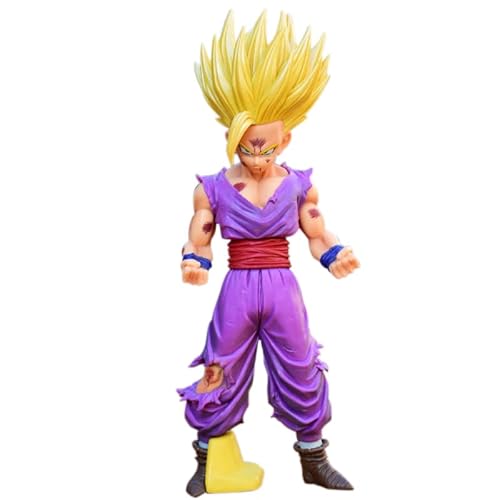 NOLLAM 23cm Super Saiyan Son Dragon Model Anime Handmade Model PVC Series Characters Anime Toy Decorations Statues Birthday Game Collector von NOLLAM