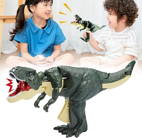 NOLLAM BiteFury The T-REX, Fun Interactive Dinosaur Grabber Toy, Trigger The T-REX, Squeeze Trigger for Movable Body Parts, Cool Toy Gifts for Kids Birthdays or Christmas (Ohne Soundeffekte, 1 pcs) von NOLLAM