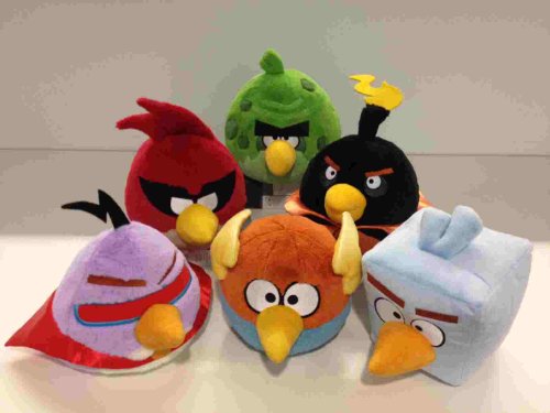 NONAME Angry Birds Space - Sortiment. Peluches animées 12 cm (Box of 12) von NONAME