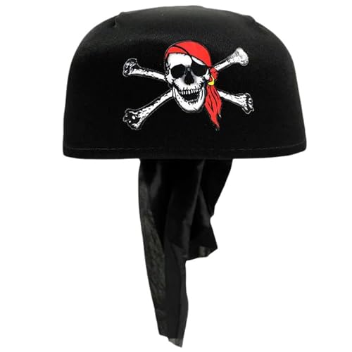 NONGYU Bühnenauftritte Piratenhut für alle Altersgruppen Maskerade Party Kapitän Hut/Augenklappen Halloween Kostüm Hut Partyzubehör NONGYU Bühnenauftritte Piratenhut für alle Altersgruppen Maskerade Party Kapitän Hut/Augenklappen Halloween Kostüm Hut Partyzubehör von NONGYU