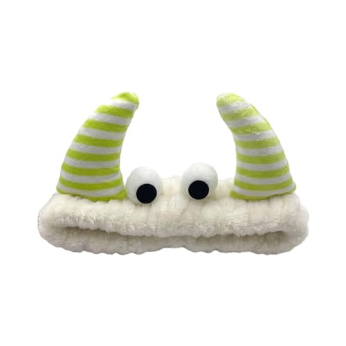 NONGYU Lustiges Horn-Stirnband für Party-Dekorationen für Musik-Festivals, Foto-Requisiten für Mädchen, Gesicht waschen von NONGYU