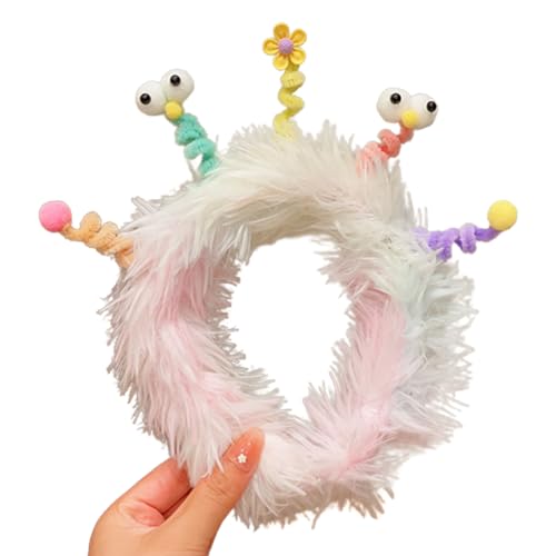 NONGYU Plüsch-Stirnband für Cosplay, Kostüm, Haarreif, Neujahr, Party, Requisiten, Cartoon-Kopfschmuck, Make-up, Haarband, Zubehör von NONGYU