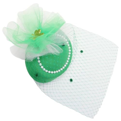 NONGYU StPatricks Day Zylinderhut-Haarspange für Damen, Karneval, Party, Versammlung, Fascinator, Hut für irische Nationalfeier NONGYU StPatricks Day Zylinderhut-Haarspange für Damen, Karneval, Party, Versammlung, Fascinator, Hut für irische Nationalfeier von NONGYU