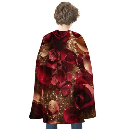 NONHAI Rosen, funkelnder Umhang für Damen und Herren, wendbarer Umhang, Halloween-Umhang, Halloween-Kostüme, Erwachsenen-Umhang für Cosplay-Party NONHAI Rosen, funkelnder Umhang für Damen und Herren, wendbarer Umhang, Halloween-Umhang, Halloween-Kostüme, Erwachsenen-Umhang für Cosplay-Party von NONHAI