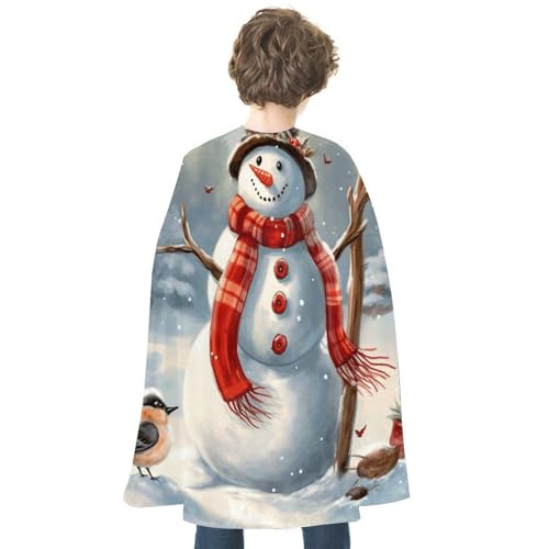 NONHAI Schneemann-Weihnachtsumhang für Damen und Herren, wendbarer Umhang, Halloween-Umhang, Halloween-Kostüme, Erwachsenen-Umhang für Cosplay-Party NONHAI Schneemann-Weihnachtsumhang für Damen und Herren, wendbarer Umhang, Halloween-Umhang, Halloween-Kostüme, Erwachsenen-Umhang für Cosplay-Party von NONHAI