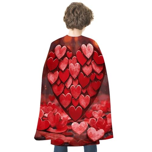 NONHAI Umhang mit Herzen, für Damen und Herren, wendbar, Halloween-Umhang, Halloween-Kostüme, Erwachsenen-Umhang für Cosplay-Party NONHAI Umhang mit Herzen, für Damen und Herren, wendbar, Halloween-Umhang, Halloween-Kostüme, Erwachsenen-Umhang für Cosplay-Party von NONHAI