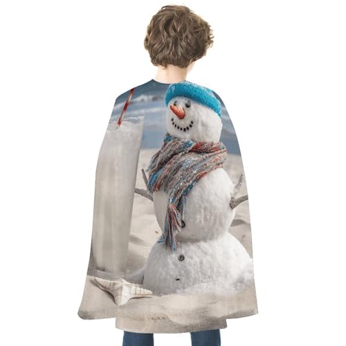 NONHAI Umhang mit Schneemann für Damen und Herren, wendbarer Umhang, Halloween-Umhang, Halloween-Kostüme, Erwachsenen-Umhang für Cosplay-Party NONHAI Umhang mit Schneemann für Damen und Herren, wendbarer Umhang, Halloween-Umhang, Halloween-Kostüme, Erwachsenen-Umhang für Cosplay-Party von NONHAI