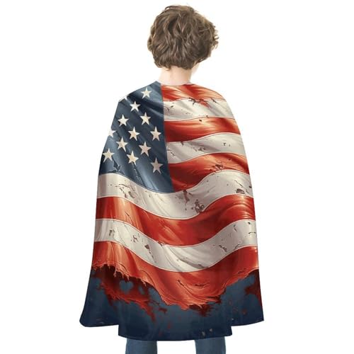 NONHAI Umhang mit Sternen und Streifen für Damen und Herren, wendbar, Halloween-Umhang, Halloween-Kostüme, Erwachsenen-Umhang für Cosplay-Party NONHAI Umhang mit Sternen und Streifen für Damen und Herren, wendbar, Halloween-Umhang, Halloween-Kostüme, Erwachsenen-Umhang für Cosplay-Party von NONHAI
