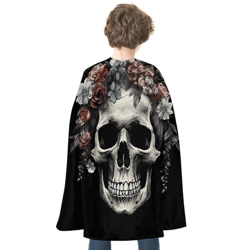 NONHAI Umhang mit Totenkopf in der Dunkelheit für Damen und Herren, wendbarer Umhang, Halloween-Umhang, Halloween-Kostüme, Erwachsenen-Umhang für Cosplay-Party NONHAI Umhang mit Totenkopf in der Dunkelheit für Damen und Herren, wendbarer Umhang, Halloween-Umhang, Halloween-Kostüme, Erwachsenen-Umhang für Cosplay-Party von NONHAI
