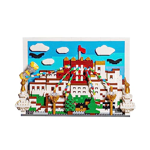 NOOLY 1628 Stück Micro Bausteine Für Kinder Erwachsene, Potala Palace Postkarten Bausteine Für Erwachsene Geschenke XCBJ-01 P1180 NOOLY 1628 Stück Micro Bausteine Für Kinder Erwachsene, Potala Palace Postkarten Bausteine Für Erwachsene Geschenke XCBJ-01 P1180 von NOOLY