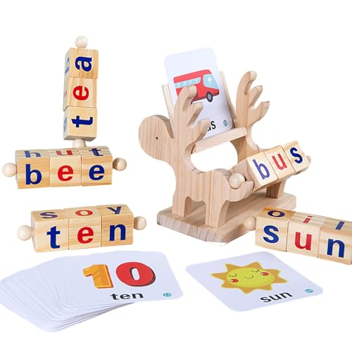 NOOLY Passendes Spiel für Kinder, Passende Buchstaben Spielzeug Für 3 + Jahre Alte Jungen Und Mädchen PCJ-01 von NOOLY