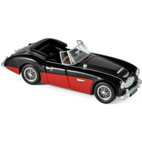 NOREV 070014 1:43 Austin Healey 3000 MK3 1964 - Black & Red sides von NOREV
