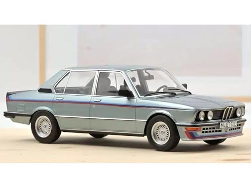 NOREV BMW M535i 1980 Blue met with Stripes 1:18 - Limited Edition 500 Stück von NOREV