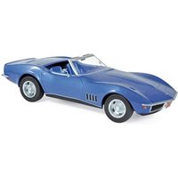 NOREV 189035 1:18 Chevrolet Corvette Convertible 1969 - Blue metallic NOREV 189035 1:18 Chevrolet Corvette Convertible 1969 - Blue metallic von NOREV