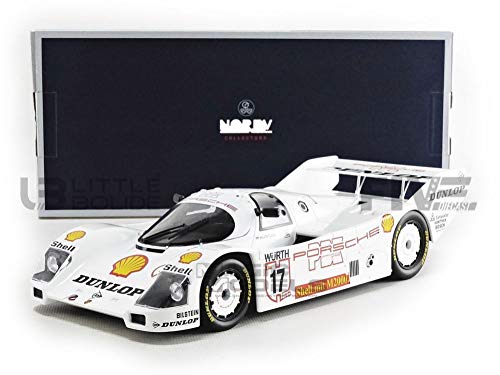NOREV - Porsche 962 C-Winner Supercup 1987 - H-J.Stuck Miniaturauto Sammlerstück, 187412, weiß von NOREV