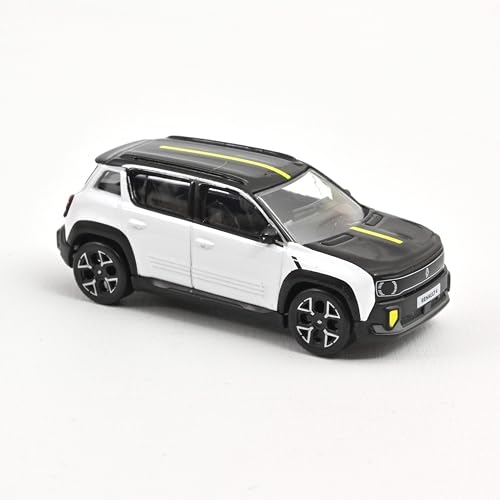 NOREV Renault 4 E-Tech Elektro 2025 Eisweiß und Schwarz 1/64 von NOREV