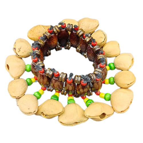 NOUVARis Indonesische Handgefertigte Handglocke Aus Obstschalen, Obst, für Erwachsene und Kinder, Tanzaufführung, Rhythmusinstrument, Handglocke, NOUVARis Indonesische Handgefertigte Handglocke Aus Obstschalen, Obst, für Erwachsene und Kinder, Tanzaufführung, Rhythmusinstrument, Handglocke, von NOUVARis