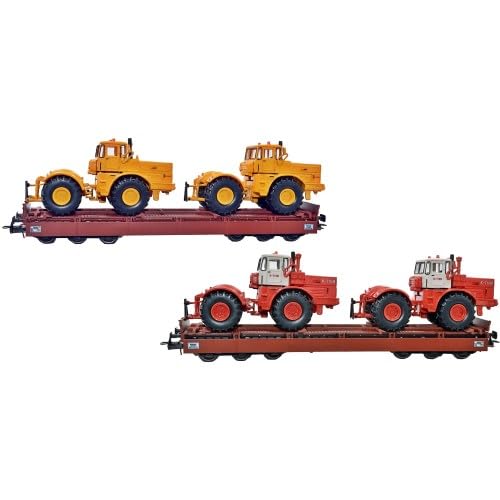 NW 22401 H0 2er Set Schwerlastwagen Samms 4860 mit K 700, DR, Ep.IV NW 22401 H0 2er Set Schwerlastwagen Samms 4860 mit K 700, DR, Ep.IV von NPE