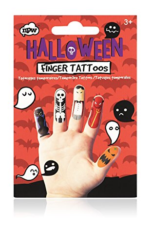 NPW NP25019 Halloween Finger Tattoo von NPW