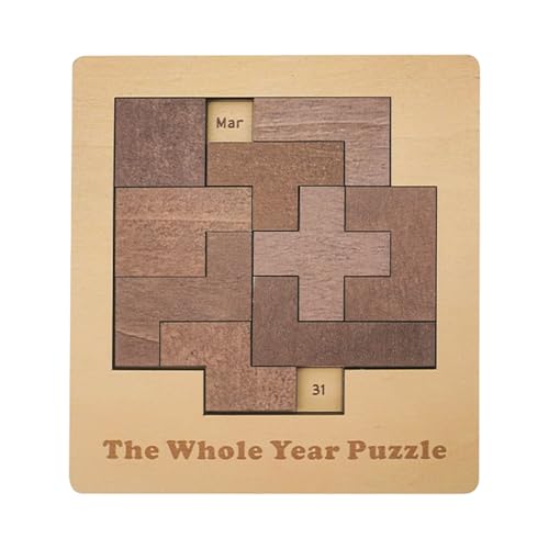365-tägiger Geometrischer Gehirn Teaser Kalender Bildungsholzpuzzle Spielzeug Für Erwachsene Kinder Büroorganisation Organisation Holzrätsel Kalender 365-tägiger Geometrischer Gehirn Teaser Kalender Bildungsholzpuzzle Spielzeug Für Erwachsene Kinder Büroorganisation Organisation Holzrätsel Kalender von NPXUAMTJ