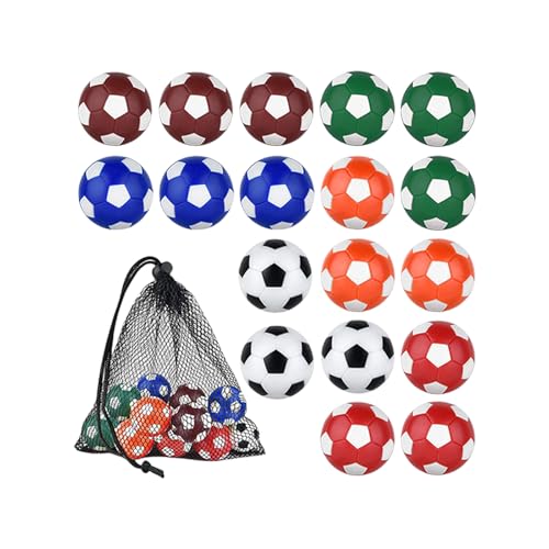 NPXUAMTJ 18pcs Offizielle Tischfußballbälle 32 Mm Foosball Tischbälle Für Home Recreation Room Foosball Tischspielzubehör NPXUAMTJ 18pcs Offizielle Tischfußballbälle 32 Mm Foosball Tischbälle Für Home Recreation Room Foosball Tischspielzubehör von NPXUAMTJ