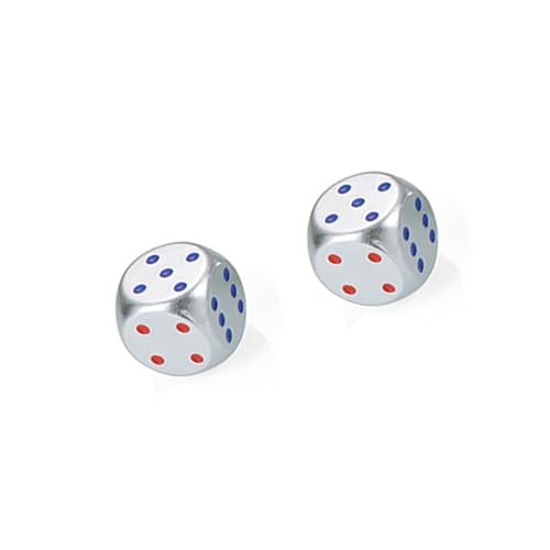 NPXUAMTJ Aluminiumlegierungen 6 Seitige Figuren Solid Dices Hand Polierte Metall Würfel Ecke Trinken Spiele Tool Luxuriöser Aluminiumlegierungen NPXUAMTJ Aluminiumlegierungen 6 Seitige Figuren Solid Dices Hand Polierte Metall Würfel Ecke Trinken Spiele Tool Luxuriöser Aluminiumlegierungen von NPXUAMTJ
