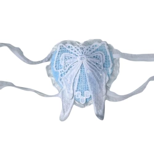 NPXUAMTJ Anime Cosplay Eye Maske Lolitas Mädchen Süße Likaden Süße Bögen Spitze Single Eye Maske Blindbund Subkultur Augenflecken Requisiten NPXUAMTJ Anime Cosplay Eye Maske Lolitas Mädchen Süße Likaden Süße Bögen Spitze Single Eye Maske Blindbund Subkultur Augenflecken Requisiten von NPXUAMTJ