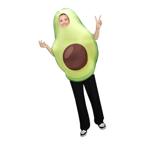 NPXUAMTJ Bequemes Erdbeer-/Avocado-/Fisch-Outfit, Party-Dekoration, Rollenspiel-Outfit, Erwachsene, Kinderpartys, Event, Obst, Cosplay-Kostüm von NPXUAMTJ