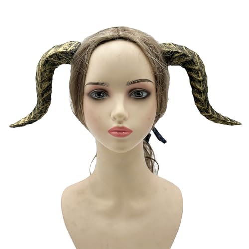 NPXUAMTJ Devil Horns Stirnband Halloween Cosplay Kostüm Accessoires Party Dressing Kopfspeise Haarzubehör Für Frauen Männer Teufel Hörner Stirnband NPXUAMTJ Devil Horns Stirnband Halloween Cosplay Kostüm Accessoires Party Dressing Kopfspeise Haarzubehör Für Frauen Männer Teufel Hörner Stirnband von NPXUAMTJ
