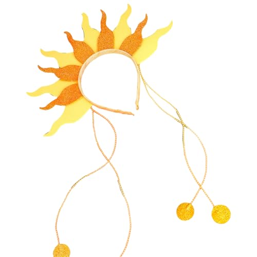 NPXUAMTJ Glitzersonne Stirnbandgöttinnen Halos Stirnbänder Rave Party Haarzubehör Feuer Flamme Haarband Halloween Glitter NPXUAMTJ Glitzersonne Stirnbandgöttinnen Halos Stirnbänder Rave Party Haarzubehör Feuer Flamme Haarband Halloween Glitter von NPXUAMTJ