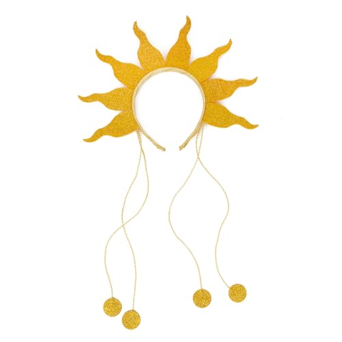 NPXUAMTJ Glitzersonne Stirnbandgöttinnen Halos Stirnbänder Rave Party Haarzubehör Feuer Flamme Haarband Halloween Glitter NPXUAMTJ Glitzersonne Stirnbandgöttinnen Halos Stirnbänder Rave Party Haarzubehör Feuer Flamme Haarband Halloween Glitter von NPXUAMTJ