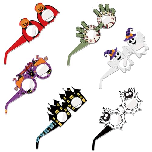 NPXUAMTJ Halloween Brillen Lustige Frames Dekorationen Halloweens Papiergläser Hexe Fledermaus Geschenke Party Dekorationen NPXUAMTJ Halloween Brillen Lustige Frames Dekorationen Halloweens Papiergläser Hexe Fledermaus Geschenke Party Dekorationen von NPXUAMTJ