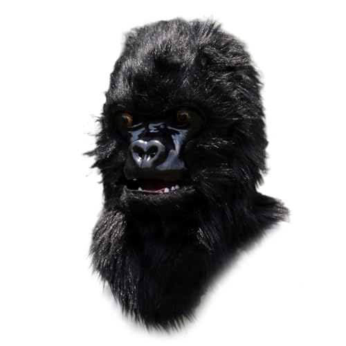 NPXUAMTJ Halloween Full Head Face Deckbedeckung Cosplay Kopfbedeckung Full Head Panda Rooster Füchse Gesichtsabdeckung von NPXUAMTJ