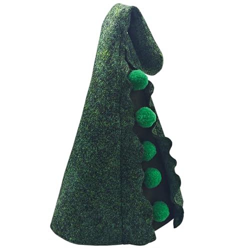 NPXUAMTJ Halloween Pea Maskerade Retro Erbsenhüte Exquisite Retro Pea Pods Exquisite Halloween Erwachsene Cosplay Kostüm von NPXUAMTJ