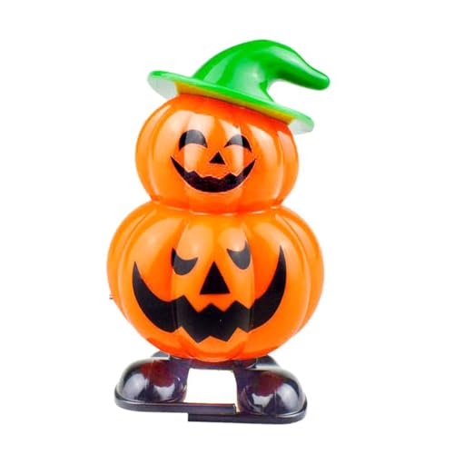 NPXUAMTJ Halloween Pumpkin Wind Up Toy Clockwork Witch Spielzeug Walking Kürbisse Windup Clocks Spielzeug Goody Bag Füllstoffe Halloween Party Bevorzugt Goodies Bag Füllstoffe von NPXUAMTJ