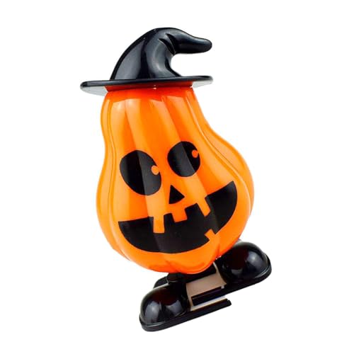 NPXUAMTJ Halloween Pumpkin Wind Up Toy Clockwork Witch Spielzeug Walking Kürbisse Windup Clocks Spielzeug Goody Bag Füllstoffe Halloween Party Bevorzugt Goodies Bag Füllstoffe von NPXUAMTJ