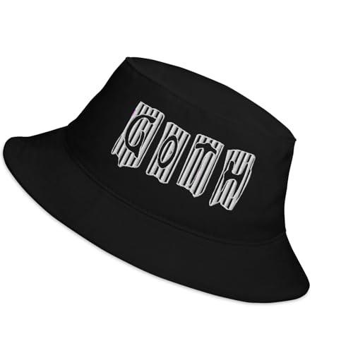 NPXUAMTJ Halloween Punk Print Fisherman Weiche Baumwolle Bequeme Eimer Floppy Kopfbedeckung Für Erwachsene Täglich Und Themenparty Unisex Sun Für Tägliche Kleidung von NPXUAMTJ