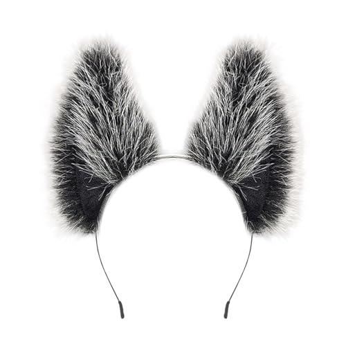 Handgefertigte Kunstpelze Füchse Wolf Ohr Stirnband Halloween Weihnachts Cosplay Kostümzubehör Furry Animal Ohrs Haar Hoop Halloween Cosplay Kostümzubehör Handgefertigte Kunstpelze Füchse Wolf Ohr Stirnband Halloween Weihnachts Cosplay Kostümzubehör Furry Animal Ohrs Haar Hoop Halloween Cosplay Kostümzubehör von NPXUAMTJ
