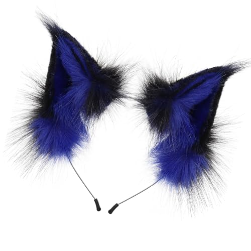 NPXUAMTJ Handgefertigte Kunstpelze Füchse Wolf Ohren Stirnband Halloween Weihnachts Cosplay Kostümzubehör Pelzige Tierhaar Hoop Katzen Füchse Wolf Stirnband Und Schwanz NPXUAMTJ Handgefertigte Kunstpelze Füchse Wolf Ohren Stirnband Halloween Weihnachts Cosplay Kostümzubehör Pelzige Tierhaar Hoop Katzen Füchse Wolf Stirnband Und Schwanz von NPXUAMTJ
