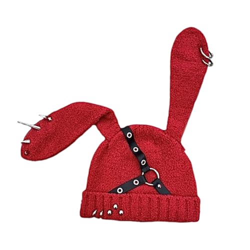 NPXUAMTJ Kaninchen Ohren Für Teenager Cosplay Kostüm Nietkappen Outdoor Aktivität Pullover Schädel Frauen Streetwear NPXUAMTJ Kaninchen Ohren Für Teenager Cosplay Kostüm Nietkappen Outdoor Aktivität Pullover Schädel Frauen Streetwear von NPXUAMTJ