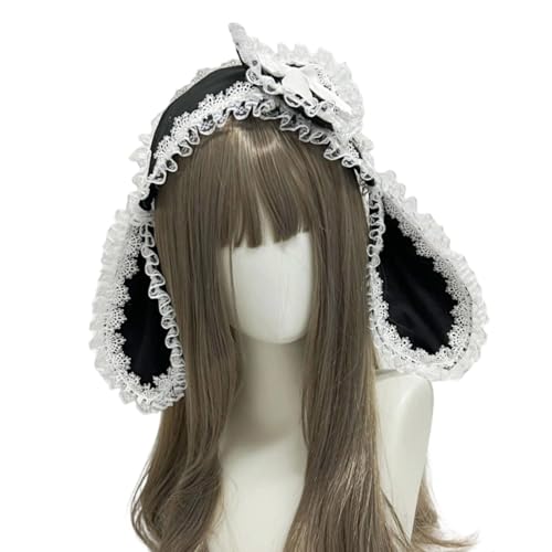 NPXUAMTJ Kinder-Cosplay-Hasen-Haarband für Party, Halloween, Kopfbedeckung für Musikfestivals, Foto-Requisiten, Mädchen, Foto-Requisiten, Haarband, tägliches Tragen NPXUAMTJ Kinder-Cosplay-Hasen-Haarband für Party, Halloween, Kopfbedeckung für Musikfestivals, Foto-Requisiten, Mädchen, Foto-Requisiten, Haarband, tägliches Tragen von NPXUAMTJ
