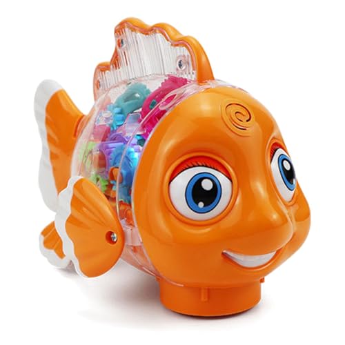 NPXUAMTJ Leuchtend Musikalisch Bewegende Fischauto Spielzeug Fördert Die Motorische Fähigkeiten Durch Interaktives Spiel Für Jungen Und Mädchen Von 3 Kindern. NPXUAMTJ Leuchtend Musikalisch Bewegende Fischauto Spielzeug Fördert Die Motorische Fähigkeiten Durch Interaktives Spiel Für Jungen Und Mädchen Von 3 Kindern. von NPXUAMTJ