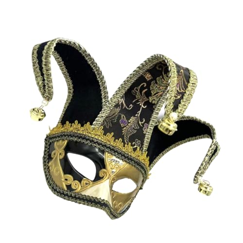 NPXUAMTJ Masquerades Venezianer Comedy Maske Jesters Masque Cosplay Masque Exquisite Wanddekore Für Carnivals Halloween Party Wanddekorationen von NPXUAMTJ