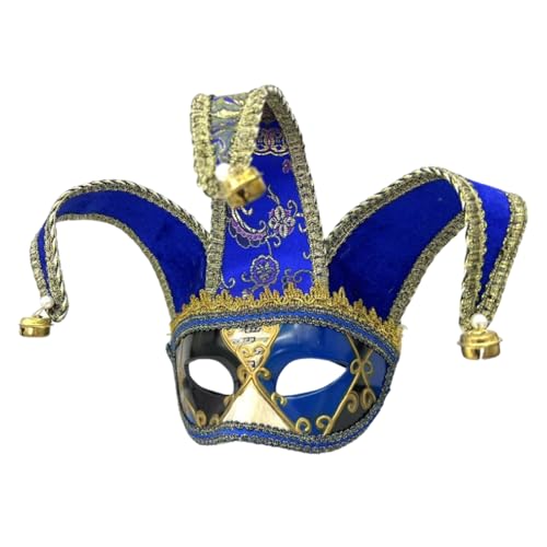 NPXUAMTJ Masquerades Venezianer Comedy Maske Jesters Masque Cosplay Masque Exquisite Wanddekore Für Carnivals Halloween Party Wanddekorationen von NPXUAMTJ