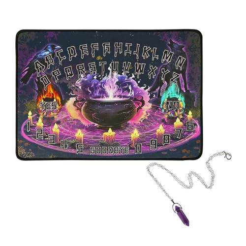 NPXUAMTJ Mystische Pendel Gummi Matte Spirituelle Erkundungspads Wahrsager Für Spirituelle Praxis NPXUAMTJ Mystische Pendel Gummi Matte Spirituelle Erkundungspads Wahrsager Für Spirituelle Praxis von NPXUAMTJ
