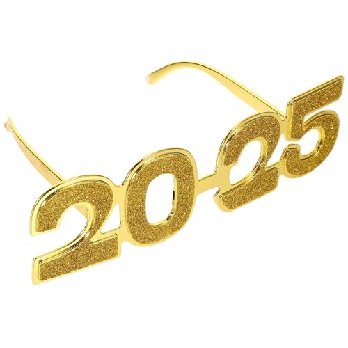 NPXUAMTJ Neujahrsbrille, ausgefallene Neujahrsparty-Brille, lustige Sonnenbrille, Brillen-Dekorationen für Neujahrsparty, mehrfarbig NPXUAMTJ Neujahrsbrille, ausgefallene Neujahrsparty-Brille, lustige Sonnenbrille, Brillen-Dekorationen für Neujahrsparty, mehrfarbig von NPXUAMTJ
