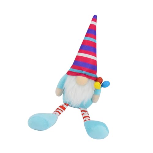 NPXUAMTJ Regenbogen Gestreifte Gefüllt Plüschpuppen Beine Skandinavische Tomtes Tabletop Orament Birthday Party Decors Decors Geschenk von NPXUAMTJ