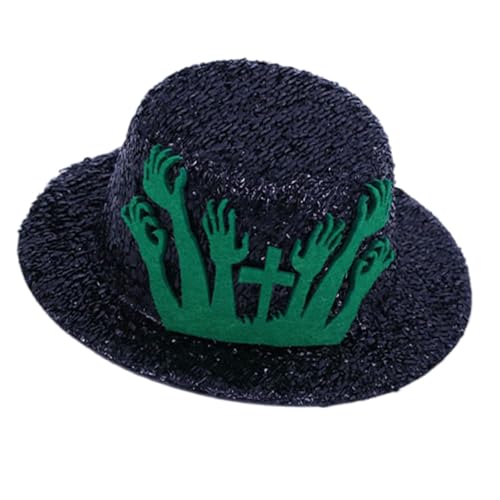 NPXUAMTJ Retros Gentleman Unisex Stylish Decorative Hat Kostüm Carnivals Für Themenfeiern Und Besonderes Event Multipurple Festival Haarband von NPXUAMTJ