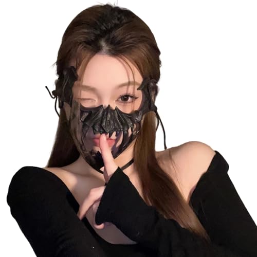 NPXUAMTJ Schädel Halbe Gesichtsmaske Halloween Skelett Gruselige Nue Skelette Maskierte Kinder Werwolfs Maskiert Für Erwachsene Kinder Halloween Skelett NPXUAMTJ Schädel Halbe Gesichtsmaske Halloween Skelett Gruselige Nue Skelette Maskierte Kinder Werwolfs Maskiert Für Erwachsene Kinder Halloween Skelett von NPXUAMTJ
